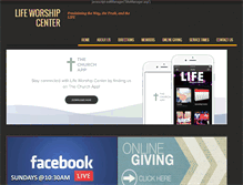 Tablet Screenshot of lifewc.org